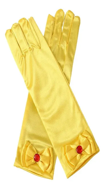 Guantes princesa amarillo