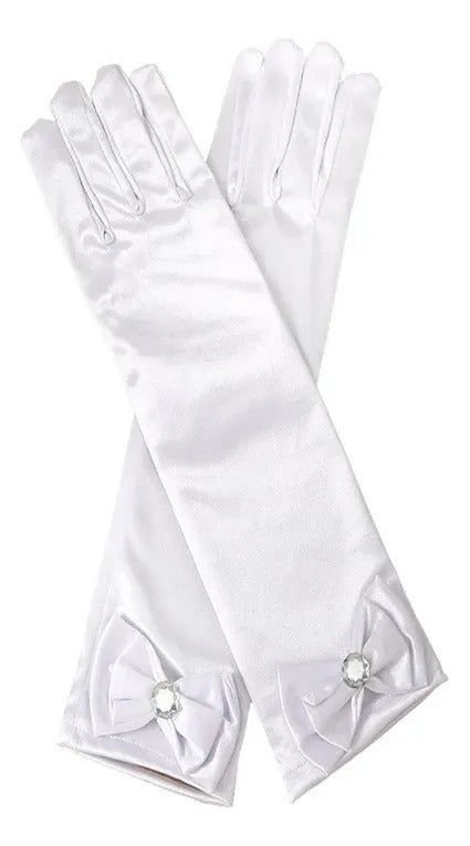 Guantes princesa blanco