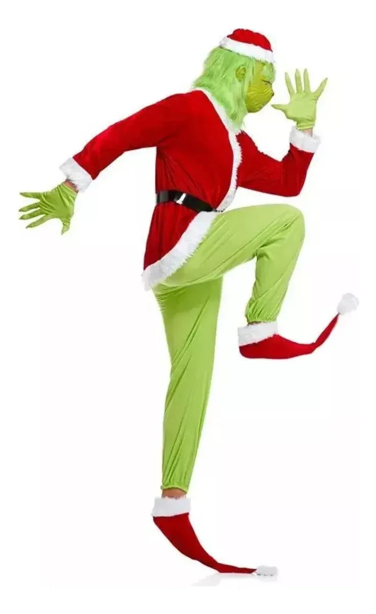 Disfraz De Grinch - Disfraz Navideño De Grinch