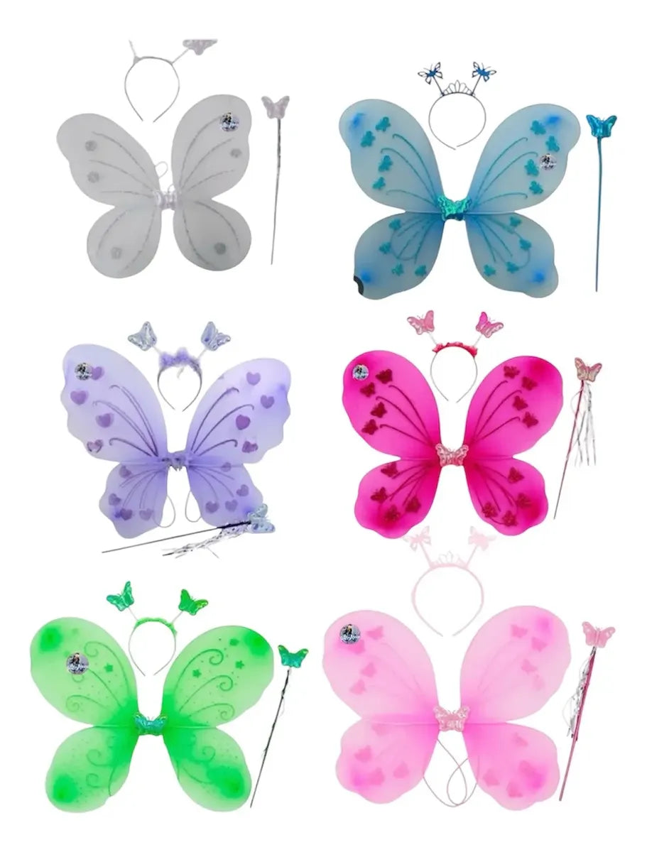 Alas de Mariposa, Cintillo y Varita