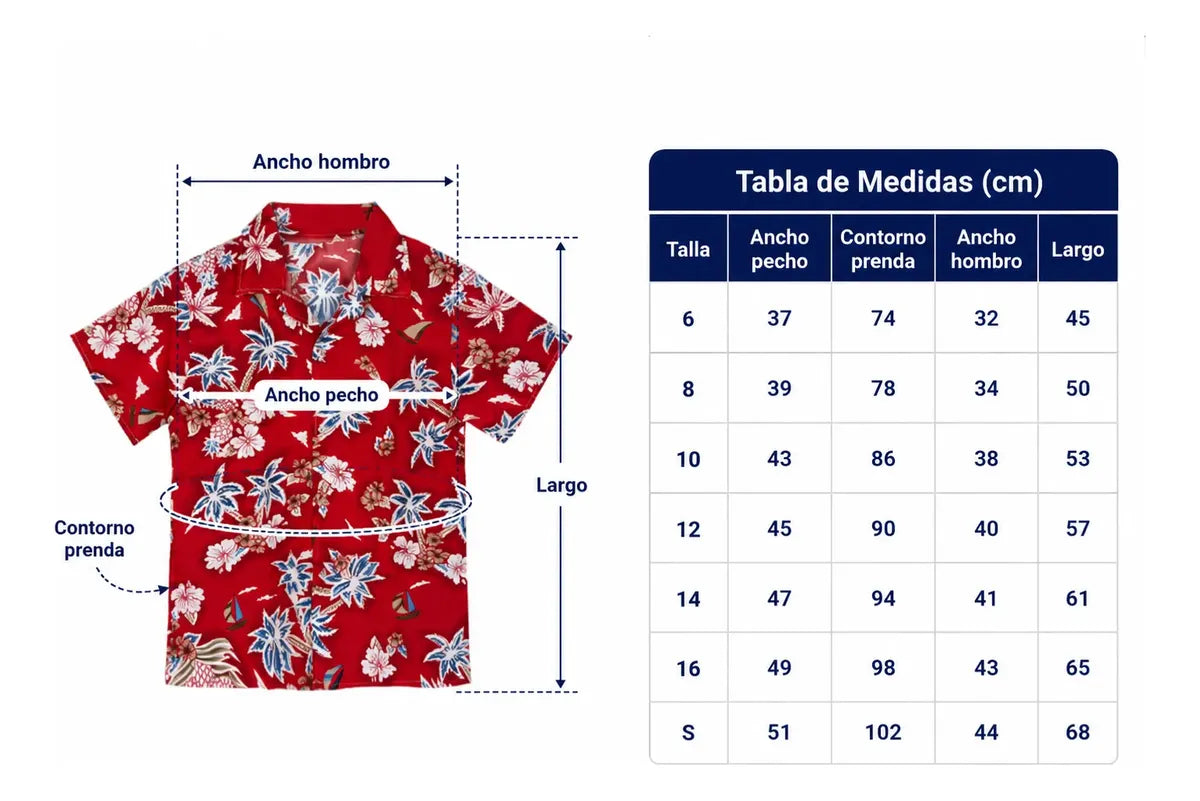Conjunto Camisa Guayabera+ Pantalón Blanco + collar de flores Traje Tipico  Rapa Nui