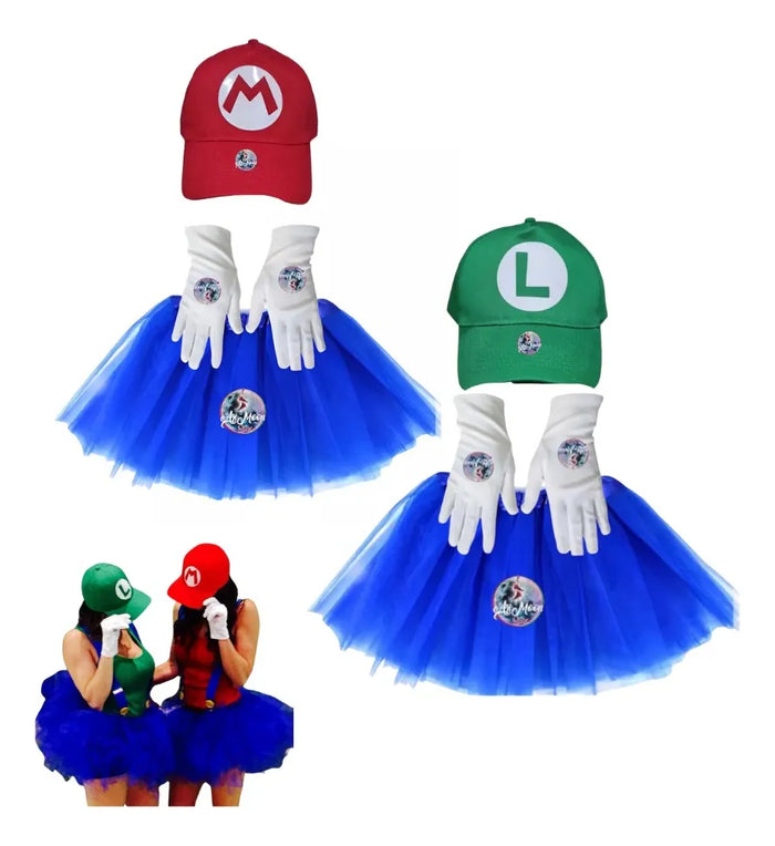 Disfraz Mario Bros O Disfraz de Luigui