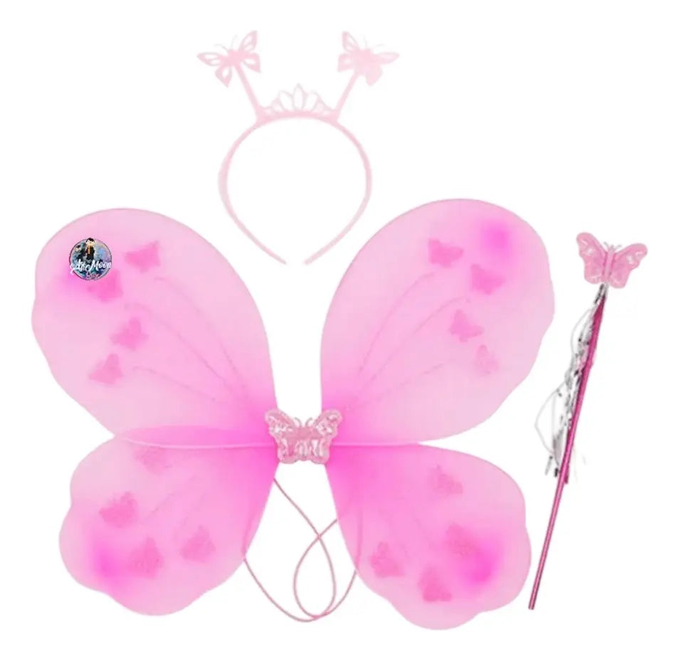 Alas de Mariposa, Cintillo y Varita