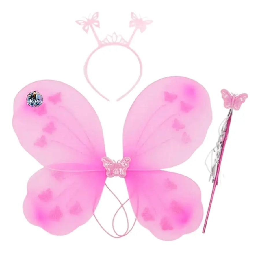 Alas de Mariposa, Cintillo y Varita