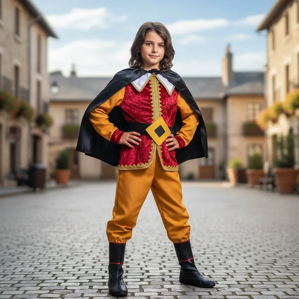 Disfraz Gato Con Botas Día Del Libro Niño Tallas 2 A 16