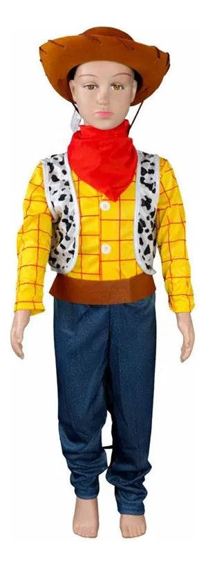 Disfraz de Woody Película Toy Story con sombrero