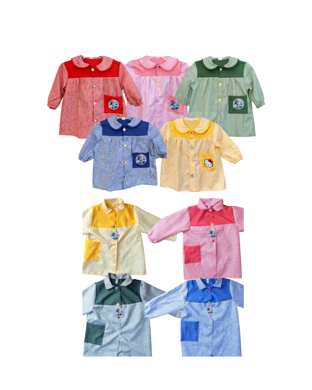 DELANTAL PARVULO NIÑA O NIÑO