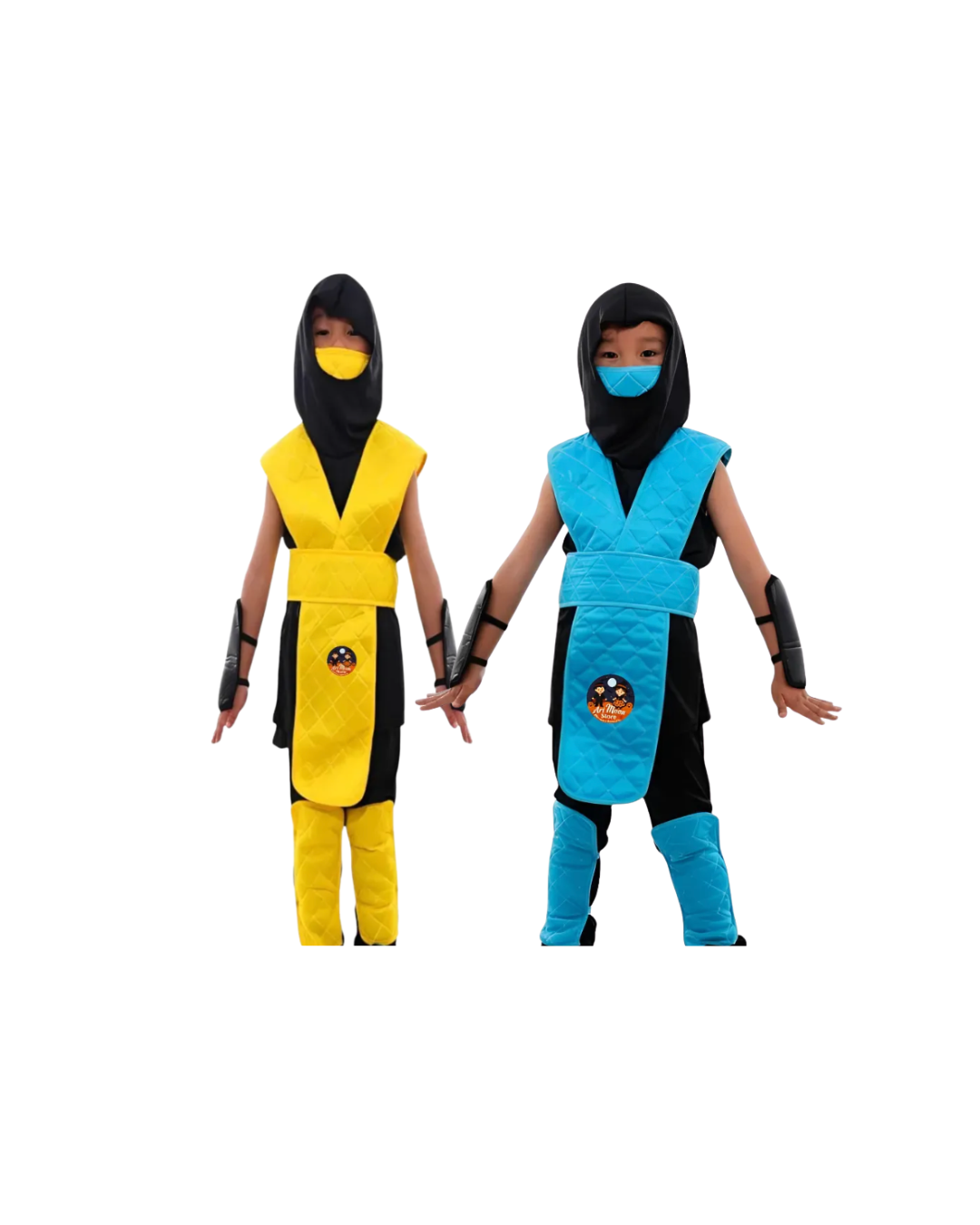 DISFRAZ NINJA CELESTE NIÑO