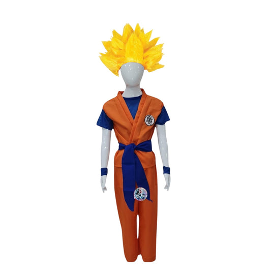 Disfraz Goku con Peluca
