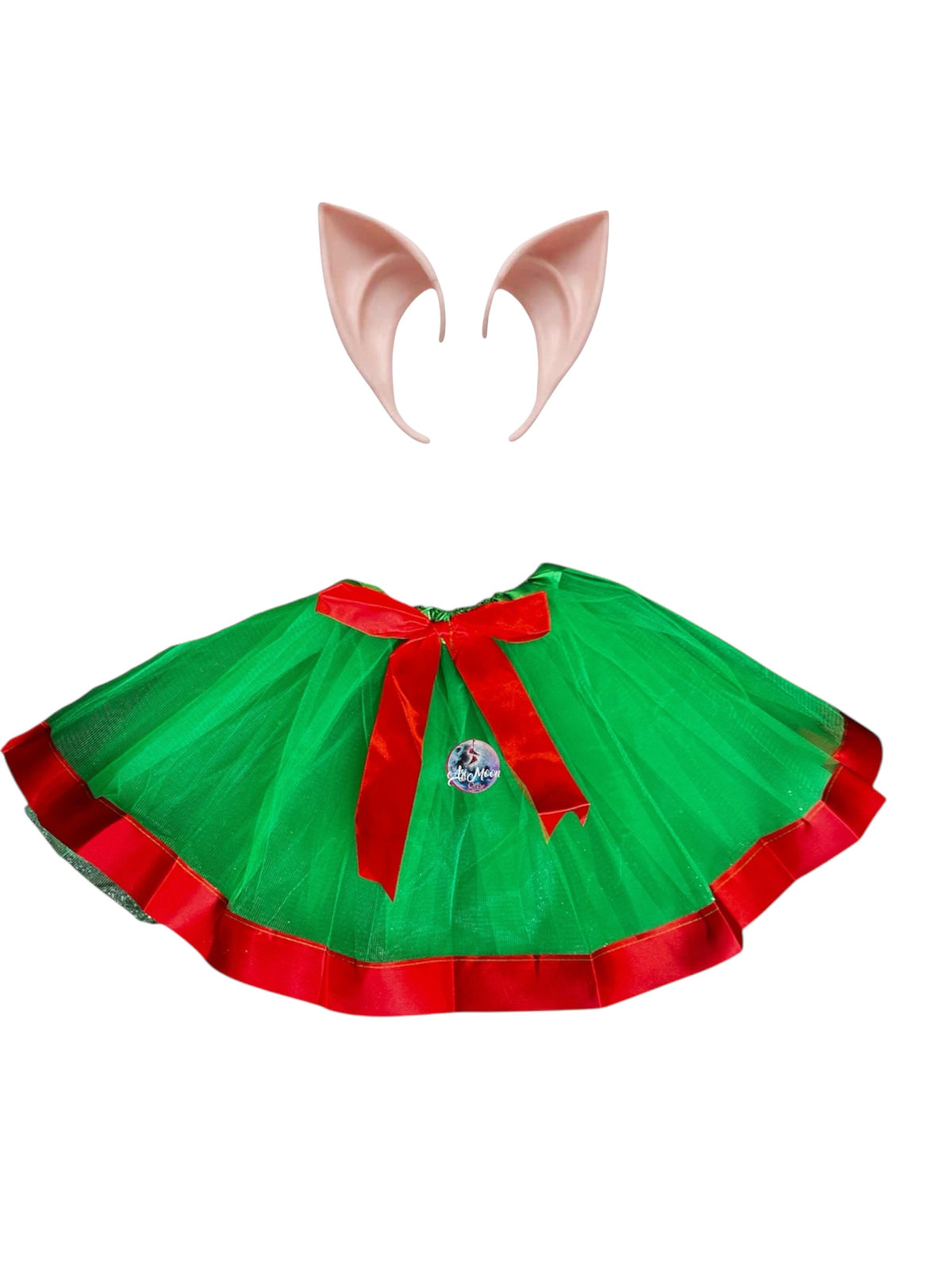 Disfraz de Duenda- Disfraz Pascuera - Disfraz Navideño - Verde
