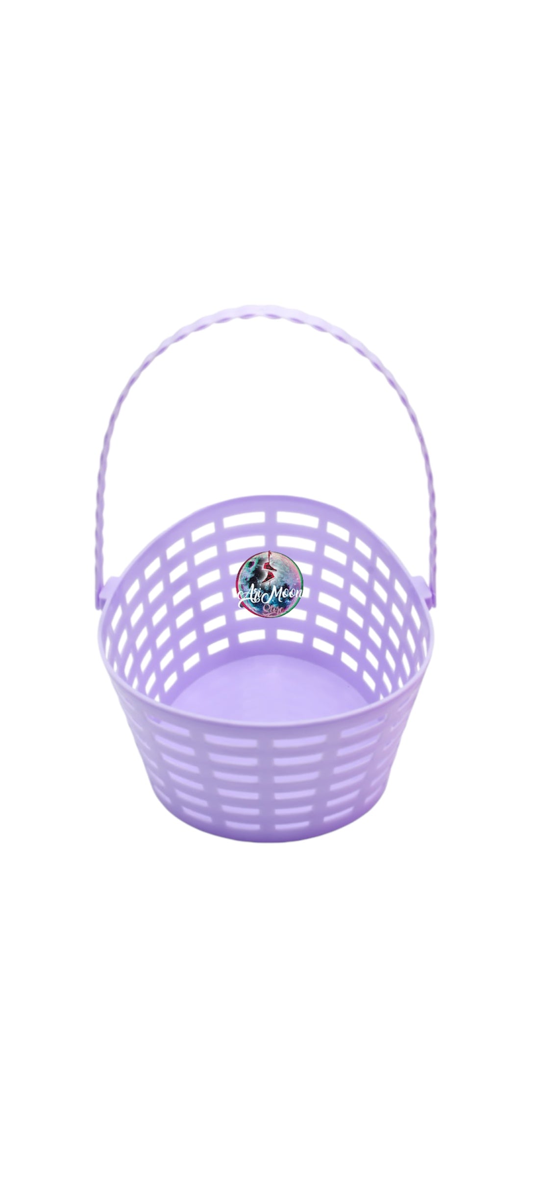 Canasto o Cesta de plástico  para los Huevitos  de Pascua