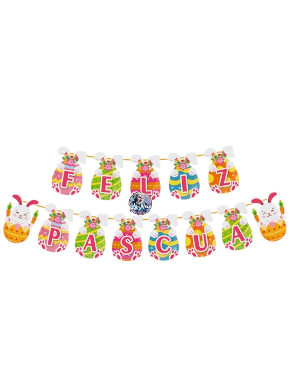 Decoración Feliz Pascua Colgante