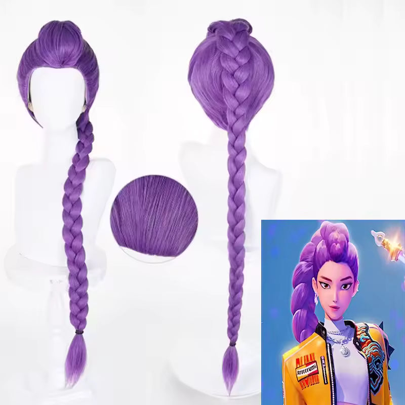 Peluca de Las Guerreras del Kpop Rumi- MirA nime  Cosplay