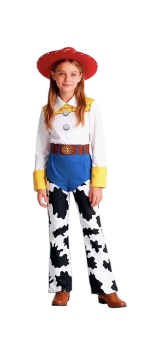 Disfraz de Jessie la Vaquerita - Disfraz de Toy Story(no incluye sombrero)
