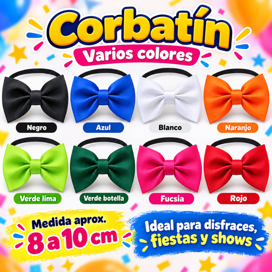 Corbatín humita varios colores