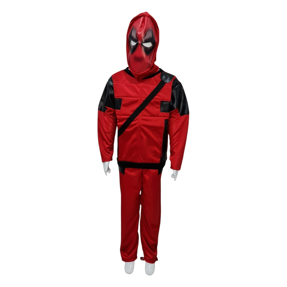 Disfraz Deadpool niño con máscara - frente