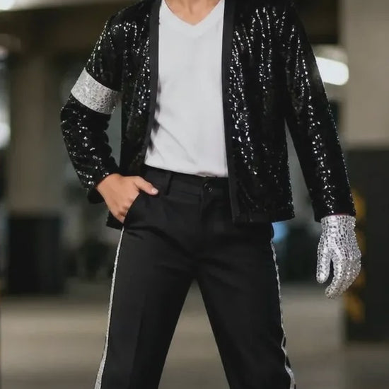 Video disfraz Michael Jackson Rey del Pop niño