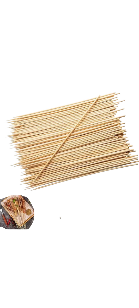Brochetas 30 cm x100 unidades
