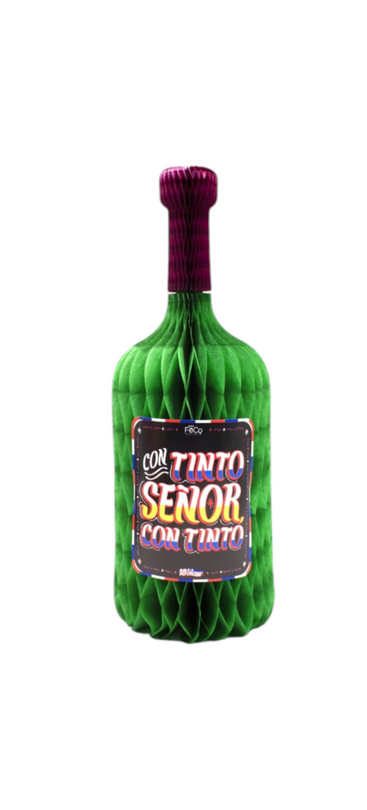 Adorno Botella de vino