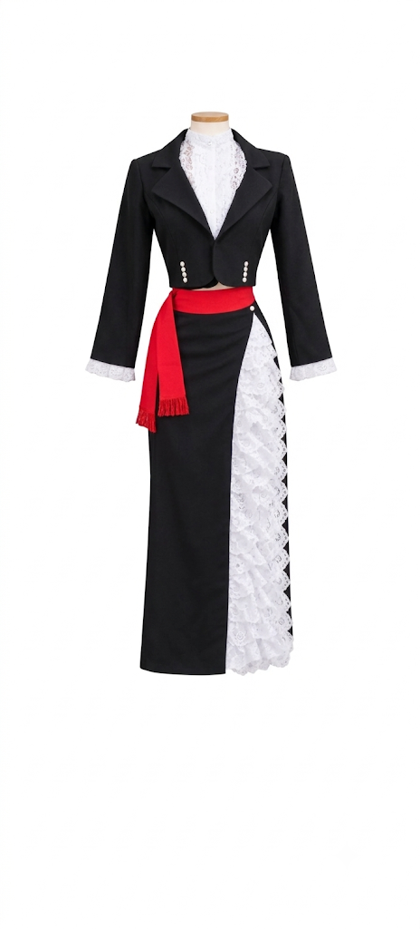 Vestido de Huasa Elegante