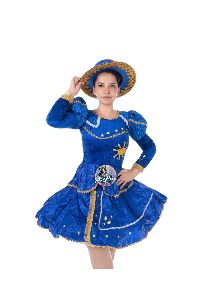 Traje Típico Caporal Hombre / Traje  Tipico Caporal Mujer- Vestimenta Típica - Fiestas Patrias