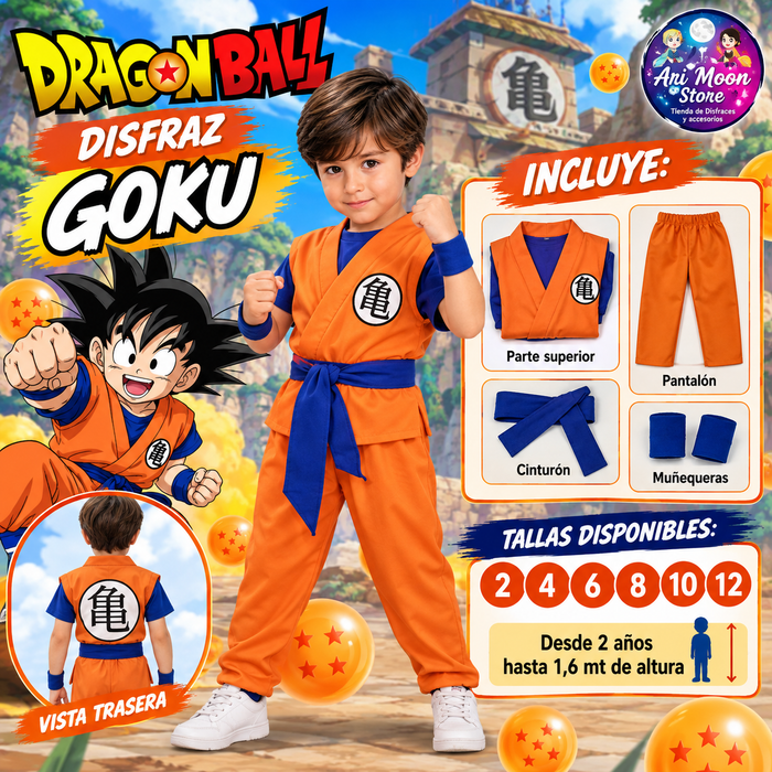 Disfraz de Goku- Dragon Ball Z