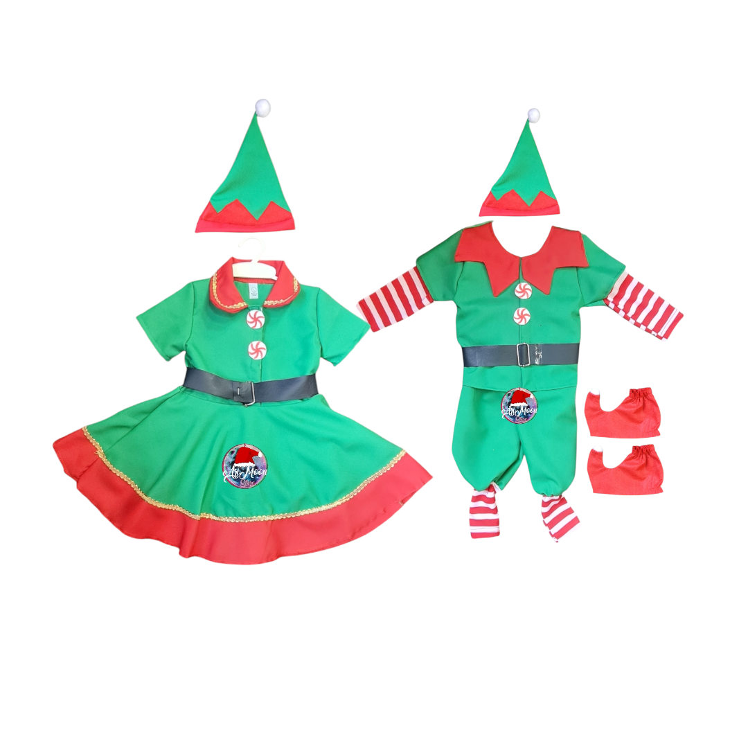 Disfraz de Duende - Disfraz Duenda- Disfraz de Elfo O Disfraz de Elfa